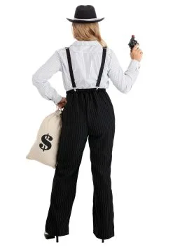 Fun Costumes Women's 1920s Gangster Lady Costume -FUN COSTUMES Store 1920s gangster lady costume alt 2