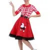 Fun Costumes 50s Darling Women's Costume -FUN COSTUMES Store 50s darling womens costume