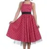 Forum Novelties, Inc 50s Polka Dot Dress Costume -FUN COSTUMES Store 50s polka dot dress costume
