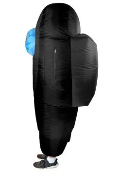 Studio Halloween Black Sus Crewmate Killer Costume For Adults -FUN COSTUMES Store adult black sus crewmate killer costume alt 2