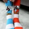 Elope Cuphead & Mugman Adult Crew Socks -FUN COSTUMES Store adult cuphead mugman victory crew socks upd