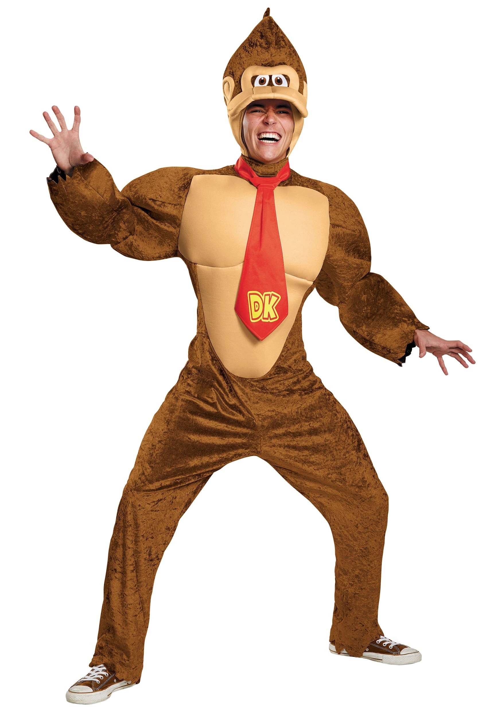 Disguise Adult Deluxe Donkey Kong Costume 3 Disguise Adult Deluxe Donkey Kong Costume