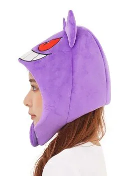 Sazac Gengar Pokémon Headpiece For Adults -FUN COSTUMES Store adult gengar pokemon headpiece alt 2