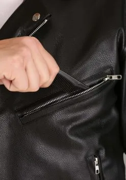 Fun Costumes Men's Grease Authentic T-Birds Jacket Costume -FUN COSTUMES Store adult grease authentic t birds jacket costume alt 2