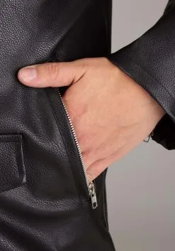 Fun Costumes Men's Grease Authentic T-Birds Jacket Costume -FUN COSTUMES Store adult grease authentic t birds jacket costume alt 4