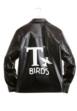 Fun Costumes Men's Grease T-Birds Jacket Costume -FUN COSTUMES Store adult grease t birds jacket costume alt4