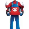 Disguise Adult Mario Kart Inflatable Kart Costume -FUN COSTUMES Store adult mario kart inflatable kart costume