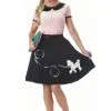 California Costume Collection Adult Sock Hop Costume -FUN COSTUMES Store adult sock hop costume