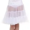 Fun Costumes White Knee Length Crinoline For Adults -FUN COSTUMES Store adult white knee length crinoline