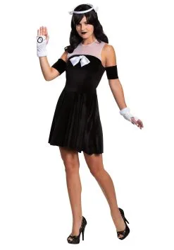 Disguise Bendy And The Ink Machine Women's Alice Angel Classic Costume