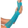 LEG AVENUE Blue Fishnet Gloves -FUN COSTUMES Store blue fishnet gloves