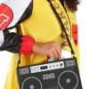 Fushengyuan Industry CO., Black Boombox Costume Purse 2 Fushengyuan Industry CO., Black Boombox Costume Purse -FUN COSTUMES Store boombox purse