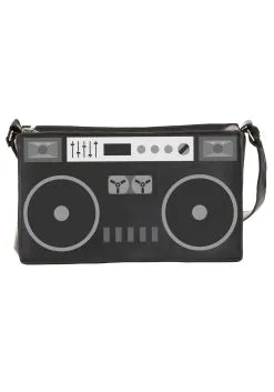 Fushengyuan Industry CO., Black Boombox Costume Purse -FUN COSTUMES Store boombox purse alt 2