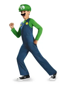 Disguise Luigi Classic Costume For Boys