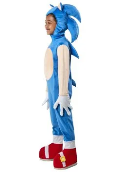 Rubies Costume Co. Inc Sonic The Hedgehog Deluxe Costume For Boys 8 Rubies Costume Co. Inc Sonic The Hedgehog Deluxe Costume For Boys -FUN COSTUMES Store boys sonic the hedgehog deluxe costume alt 2