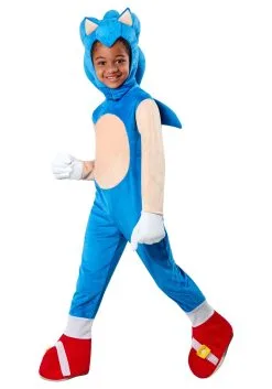 Rubies Costume Co. Inc Sonic The Hedgehog Deluxe Costume For Boys 9 Rubies Costume Co. Inc Sonic The Hedgehog Deluxe Costume For Boys -FUN COSTUMES Store boys sonic the hedgehog deluxe costume alt 3