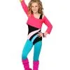 Fun Costumes 80's Workout Girl Costume For Kids