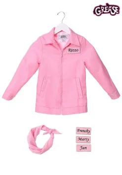 Fun Costumes Child Authentic Pink Ladies Jacket Costume -FUN COSTUMES Store child authentic pink ladies jacket alt 2