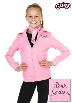 Fun Costumes Child Authentic Pink Ladies Jacket Costume