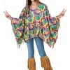 Fun World Children's Hippie Poncho -FUN COSTUMES Store child hippie poncho