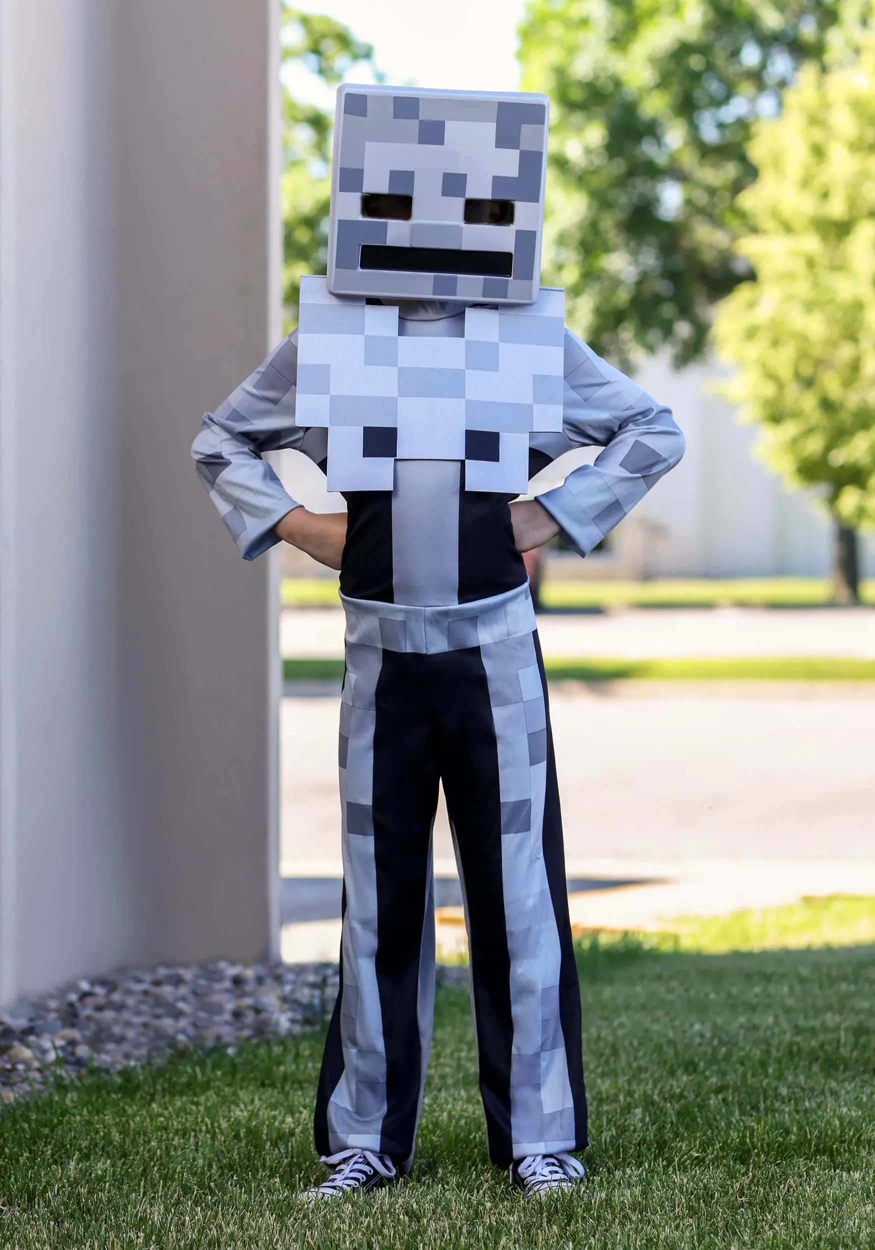 Disguise Minecraft Kid's Classic Skeleton Costume 4 Disguise Minecraft Kid's Classic Skeleton Costume - Image 2