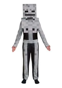 Disguise Minecraft Kid's Classic Skeleton Costume 9 Disguise Minecraft Kid's Classic Skeleton Costume -FUN COSTUMES Store child minecraft classic skeleton costume alt 3