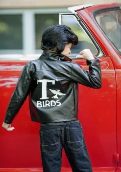Fun Costumes Kids Grease T-Birds Jacket Costume 9 Fun Costumes Kids Grease T-Birds Jacket Costume -FUN COSTUMES Store child t birds jacket alt 1