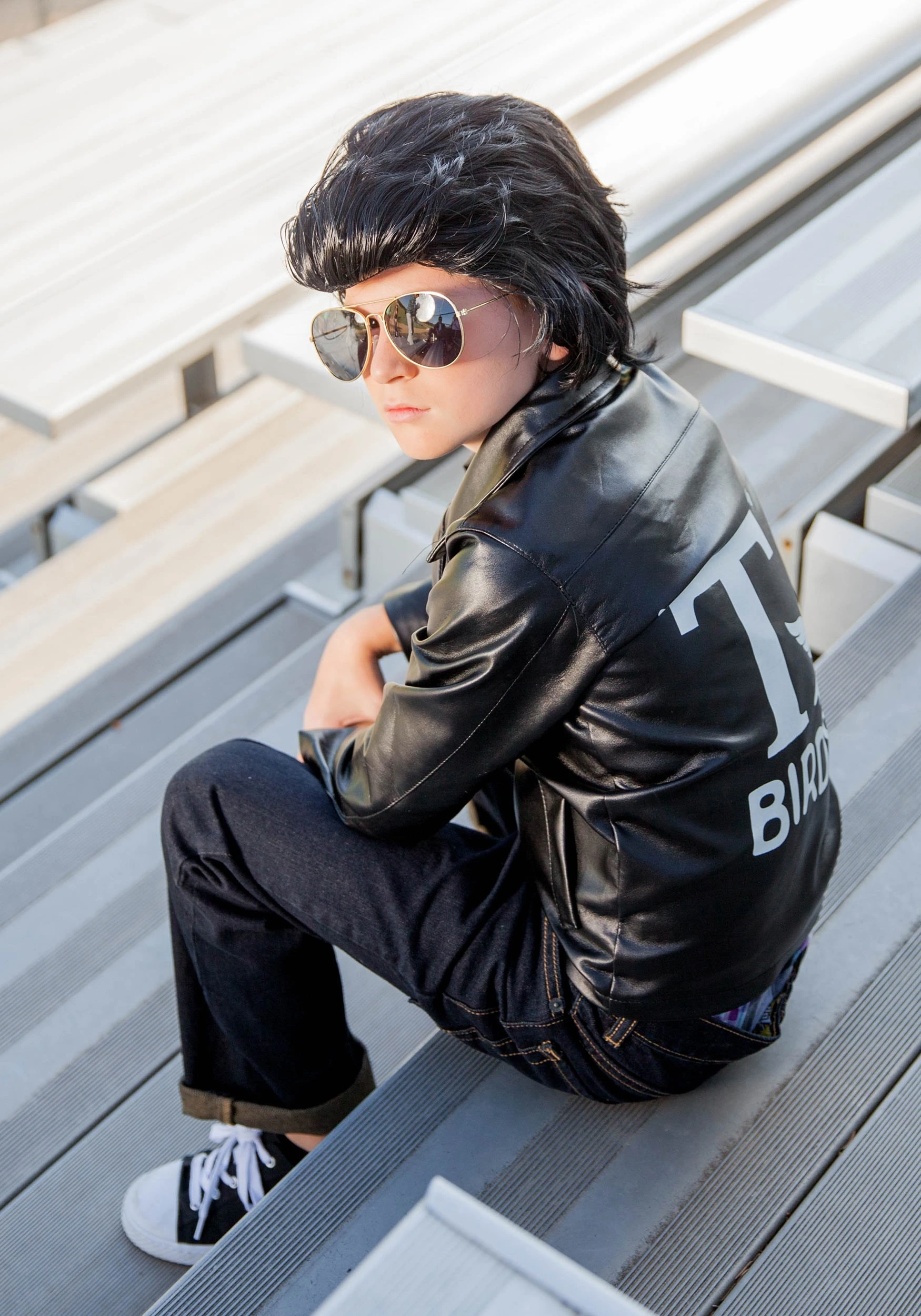 Fun Costumes Kids Grease T-Birds Jacket Costume 8 Fun Costumes Kids Grease T-Birds Jacket Costume - Image 6