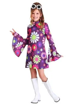 Fun Costumes Girl's Far Out Hippie Costume