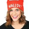 Elope Foldup Knit Beanie Cuphead Printed -FUN COSTUMES Store cuphead printed foldup knit beanie