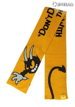 Elope Cuphead The Devil Knitted Scarf