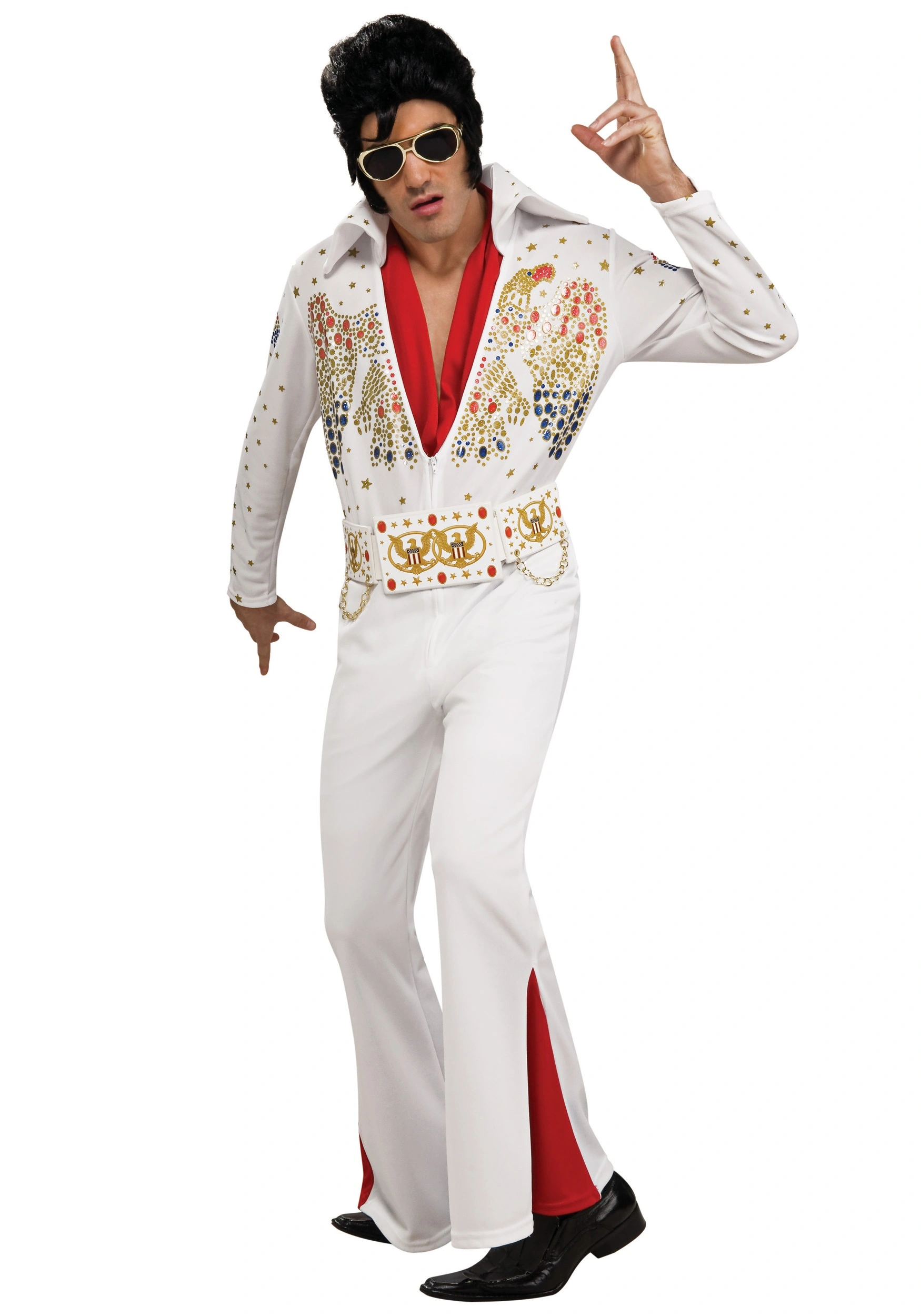Rubies Costume Co. Inc Deluxe Adult Elvis Costume 3 Rubies Costume Co. Inc Deluxe Adult Elvis Costume