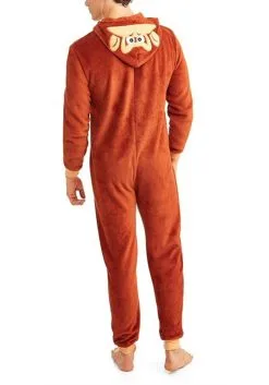 MJC International Donkey Kong Adult Union Suit -FUN COSTUMES Store donkey kong union suit alt 1