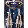Forum Novelties, Inc Fancy Flapper Costume Earrings -FUN COSTUMES Store fancy flapper costume earrings