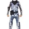 InSpirit Skull Trooper Costume From Fortnite For Kids 2 InSpirit Skull Trooper Costume From Fortnite For Kids -FUN COSTUMES Store fortnite kids skull trooper costume