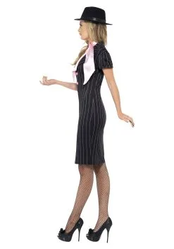 Smiffys Gangster Moll Costume For Women -FUN COSTUMES Store gangster moll costume image3