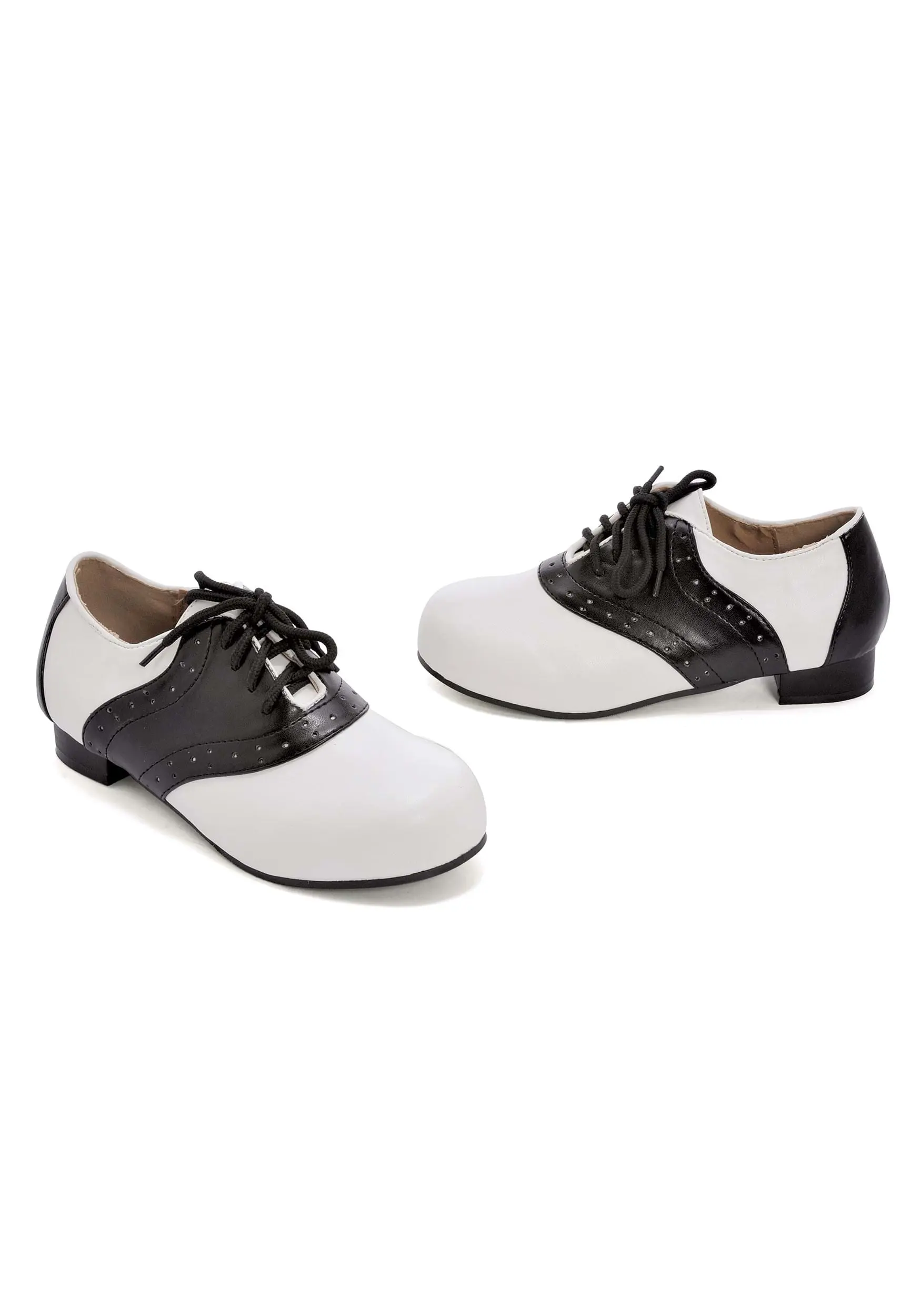 Ellie Black And White Saddle Shoes For Girls 3 Ellie Black And White Saddle Shoes For Girls