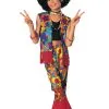 Rubies Costume Co. Inc Girls Flower Power Hippie Costume -FUN COSTUMES Store girls flower power hippie costume