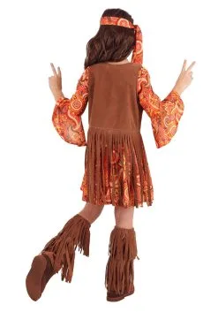 Fun Costumes Girls Fringe Hippie Costume -FUN COSTUMES Store girls fringe hippie costume 1