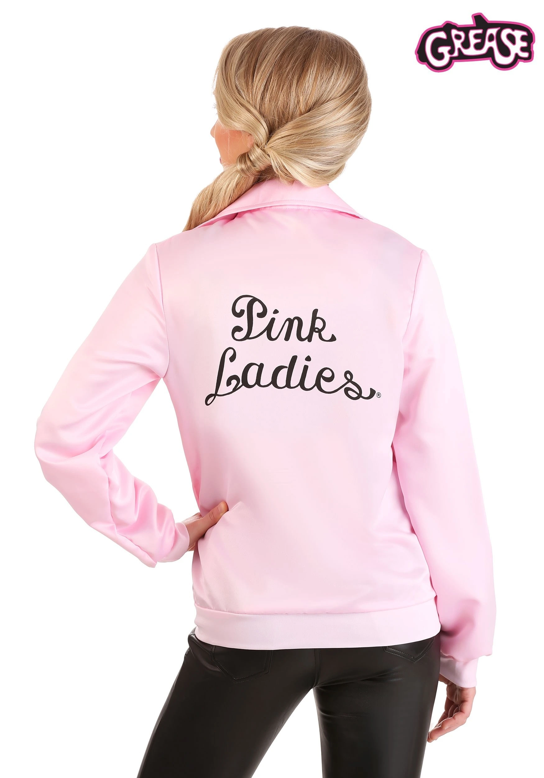 Fun Costumes Pink Ladies Jacket Grease Costume 4 Fun Costumes Pink Ladies Jacket Grease Costume - Image 2
