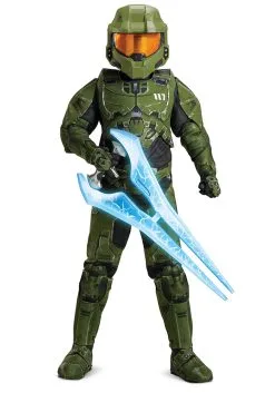 Disguise Kids Halo Infinite Master Chief Prestige Costume -FUN COSTUMES Store halo infinite master chief prestige costume alt 1