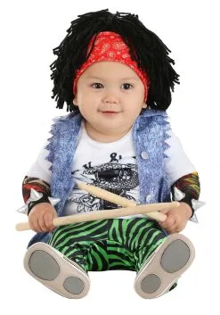 Fun Costumes 80s Rocker Costume For Infants