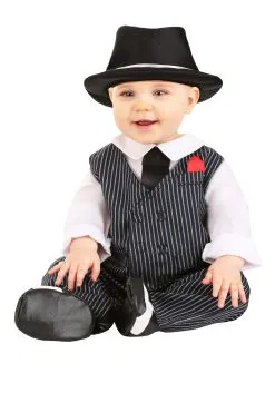 Zhenjiang Lian Yew Every Age Garment Accessories A Suave Gangster Costume For Infants