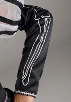 Suzhou Zhongsheng Imp & Exp Co., Ltd Girl's Skeleton Princess Costume -FUN COSTUMES Store kids skeleton princess costume alt 3