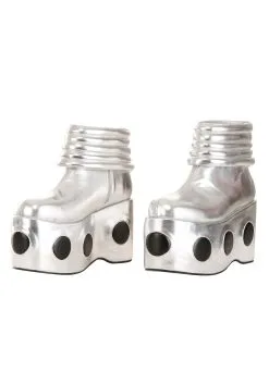 A Leading Role KISS Spaceman Boots For Men -FUN COSTUMES Store kiss spaceman boots alt 1