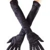 Fun World Black Long Velvet Gloves 2 Fun World Black Long Velvet Gloves -FUN COSTUMES Store long black velvet gloves update