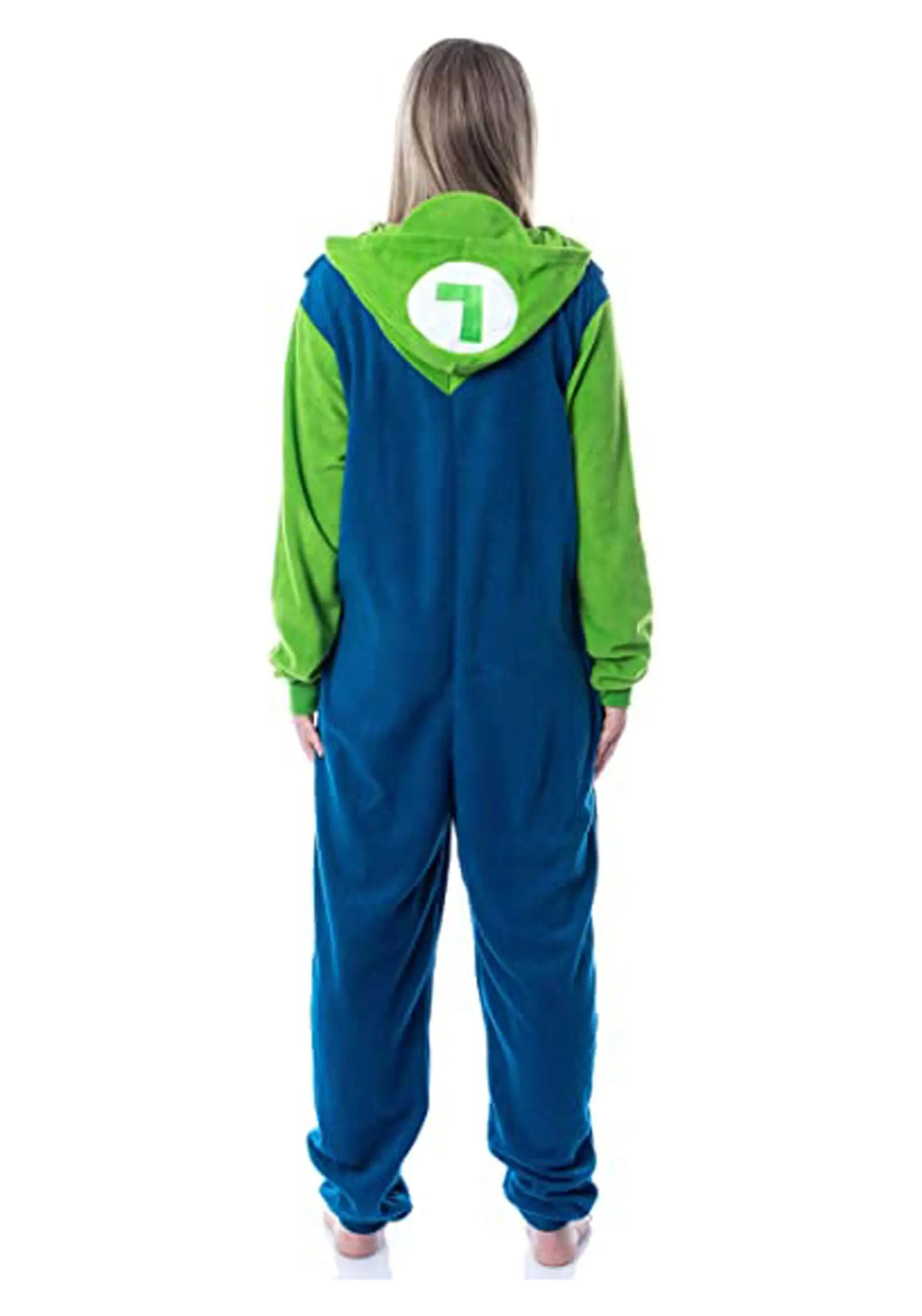 MJC International Adult Luigi Unisex Microfleece Union Suit 4 MJC International Adult Luigi Unisex Microfleece Union Suit - Image 2