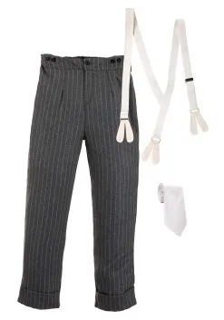 Fun Costumes Men's Mafia Underboss Costume -FUN COSTUMES Store mafia mens underboss costume alt 6