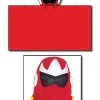 GE Animation Mega Man - Proto Man Hooded Throw Blanket -FUN COSTUMES Store mega man proto man hooded blanket