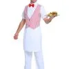 Shangai Jianwuyi Industrial & Commercial Ltd. Adult 50s Car Hop Costume -FUN COSTUMES Store mens 50s car hop costume